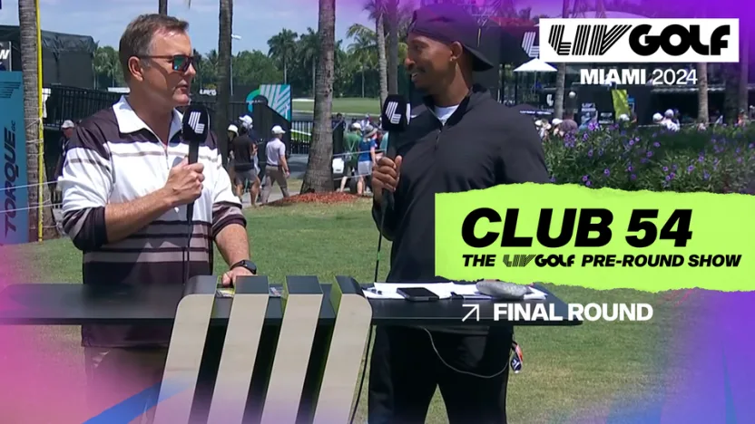 REPLAY | LIV GOLF MIAMI | PRE-SHOW FINAL ROUND | APRIL 