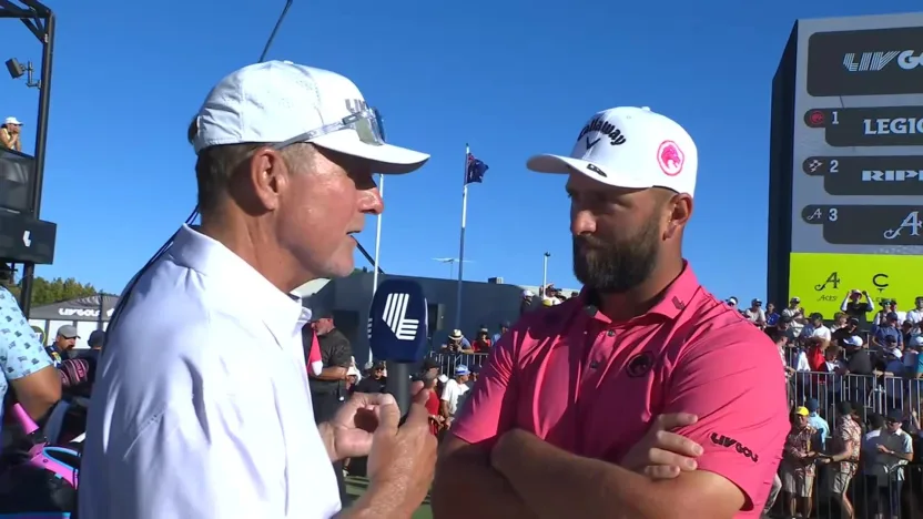 Rahm: 'May the best player win' heading into Rd. 4 at the top with Bryson