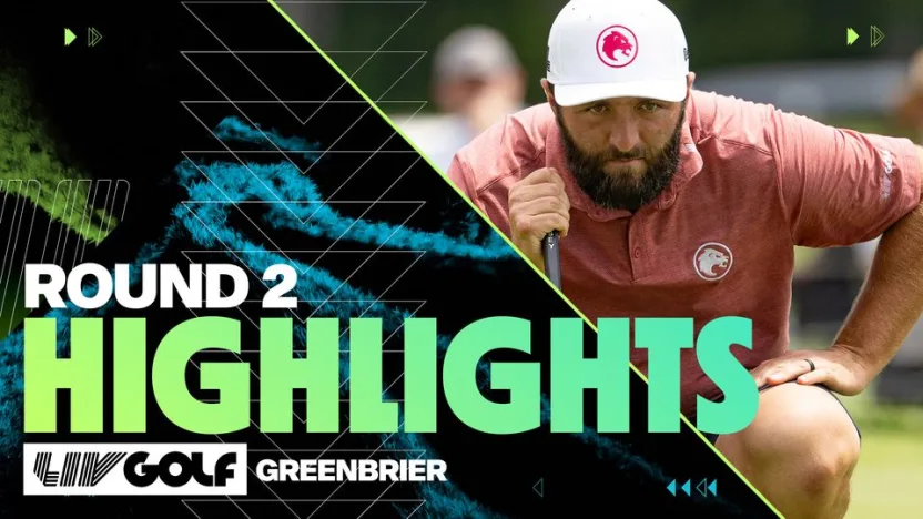 image: Full Highlights: LIV Golf Greenbrier | Round 2 | 2024