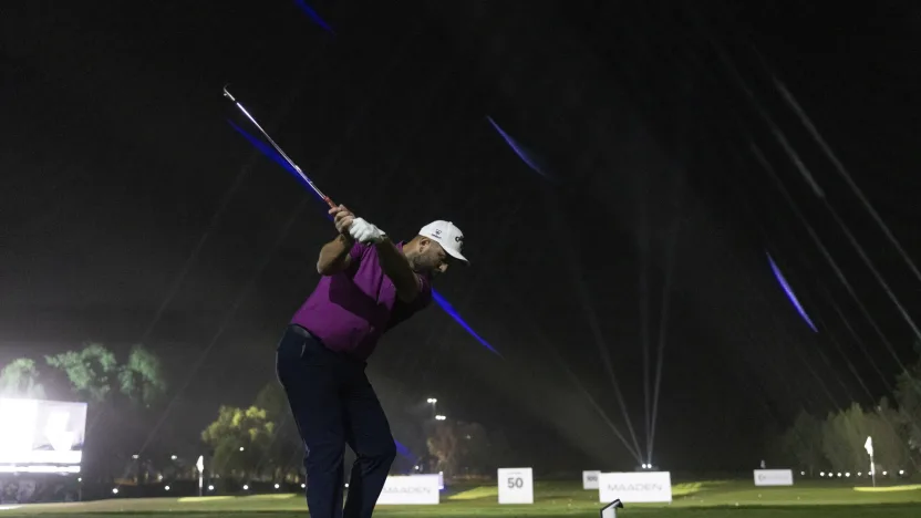 image: Get ready for golf under the lights at LIV Golf Riyadh