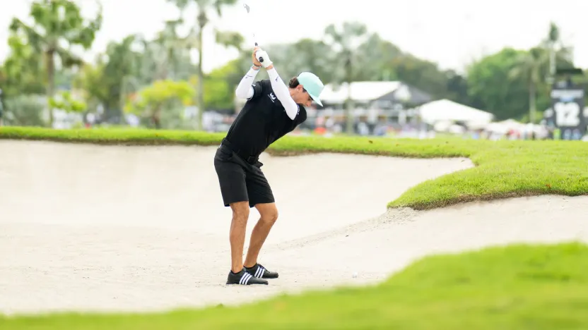 Niemann's 7-iron from fairway bunker speaks volumes about major aspirations