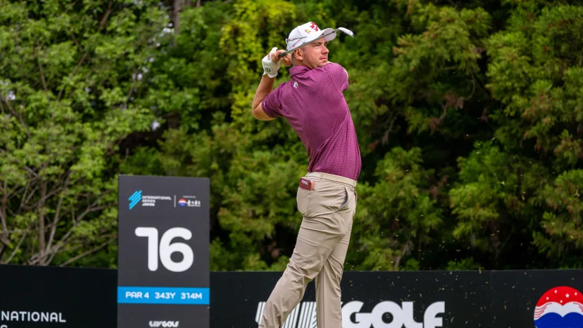 Ripper GC's Herbert holds halfway lead at International Series Japan