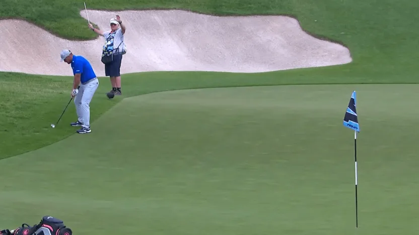 Eagle has landed! Bryson chips in on Day 1 in Virginia