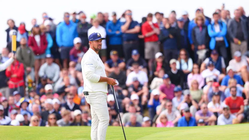 Never give up: DeChambeau improves by 13 strokes, makes cut at The Open