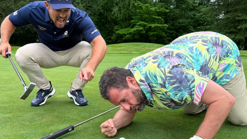 Watch: Bryson attempts to Break 50 with 'Happy Gilmore'