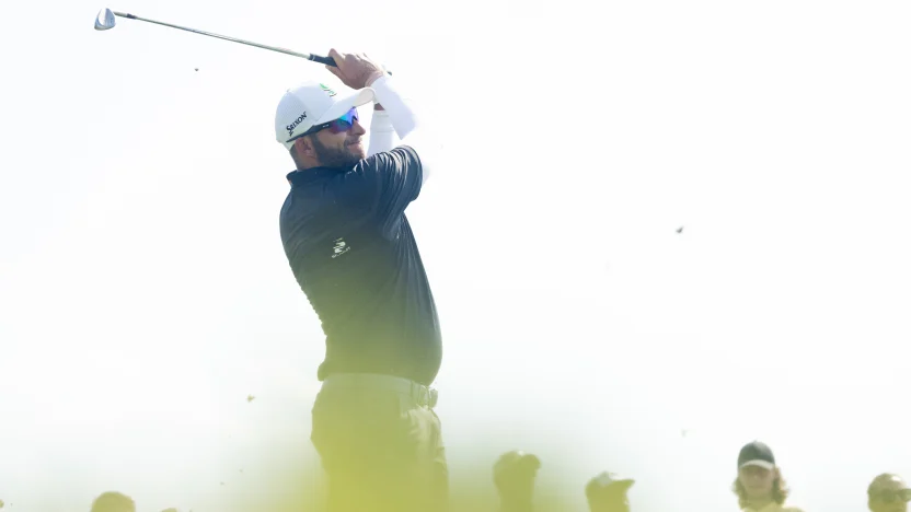 Burmester leads LIV Golf Chicago after Rd. 2 while team leaderboard is tight