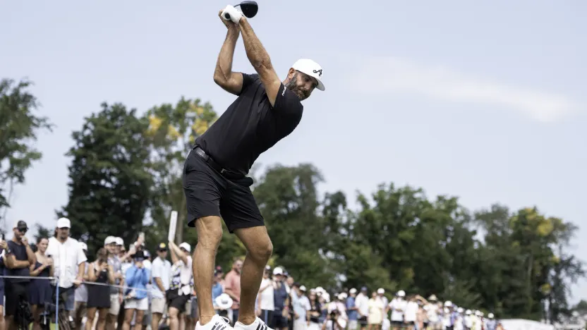 Johnson, Muñoz tied after Rd. 2 at LIV Golf Indianapolis; Individual Championship still to be decided