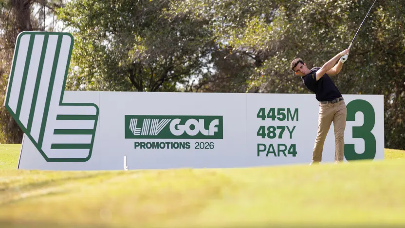 Ereño, youngest in field, advances at LIV Golf Promotions 2026 