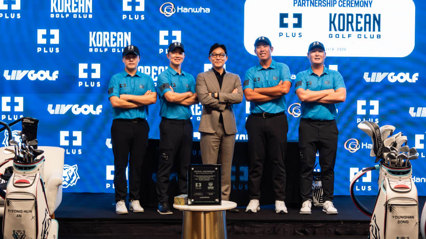 Korean Golf Club announces founding sponsorship with PLUS as first official brand partner