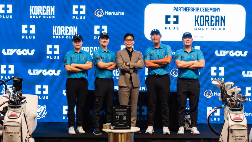 Korean Golf Club announces founding sponsorship with PLUS as first official brand partner