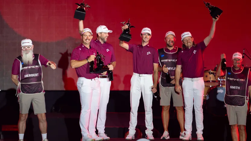 Smylie wins in his LIV Golf debut, leads Ripper GC to team title in Riyadh