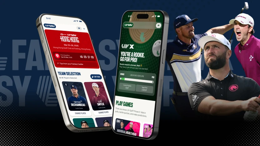 LIV Golf and Beyond Sports supercharge the online gaming ecosystem with launch of LIV Golf Fantasy and LIV X