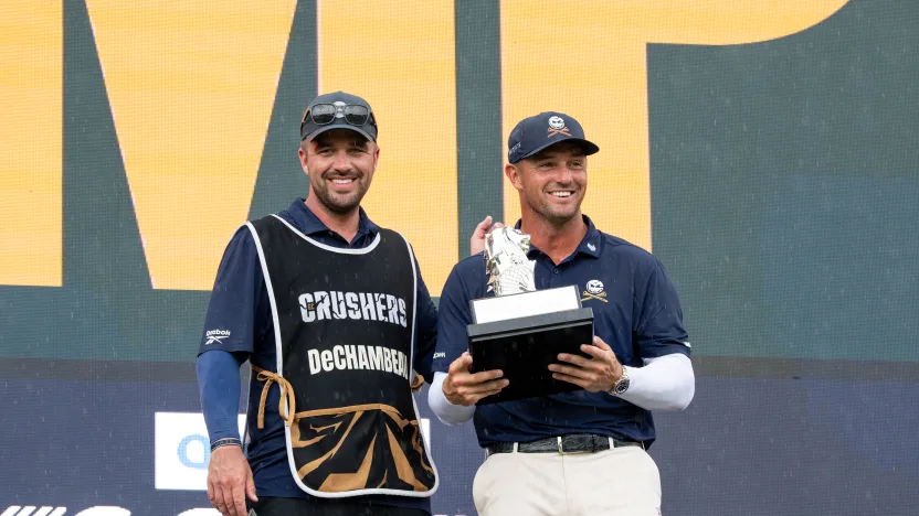 DeChambeau defeats R. Lee in playoff at Aramco LIV Golf Singapore; 4Aces win second straight