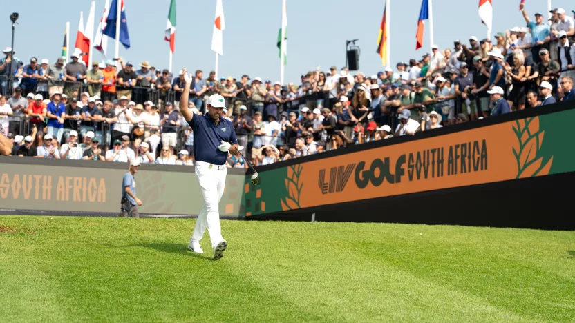 Southern Guards ride local support to top of team leaderboard while DeChambeau, Howell III share individual lead after Rd. 1 at LIV Golf South Africa