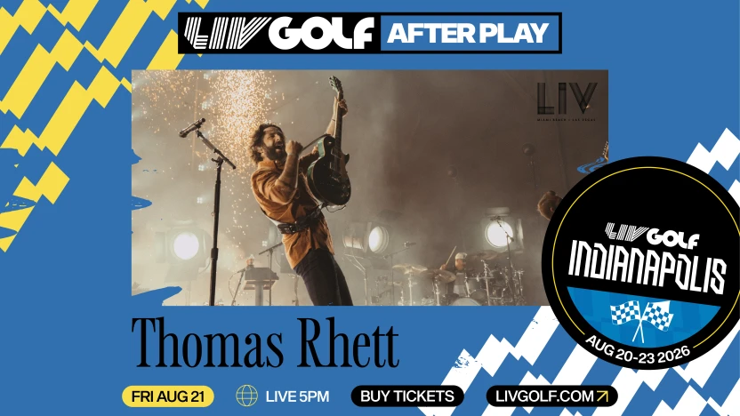 Country music superstar Thomas Rhett set to perform at LIV Golf Indianapolis