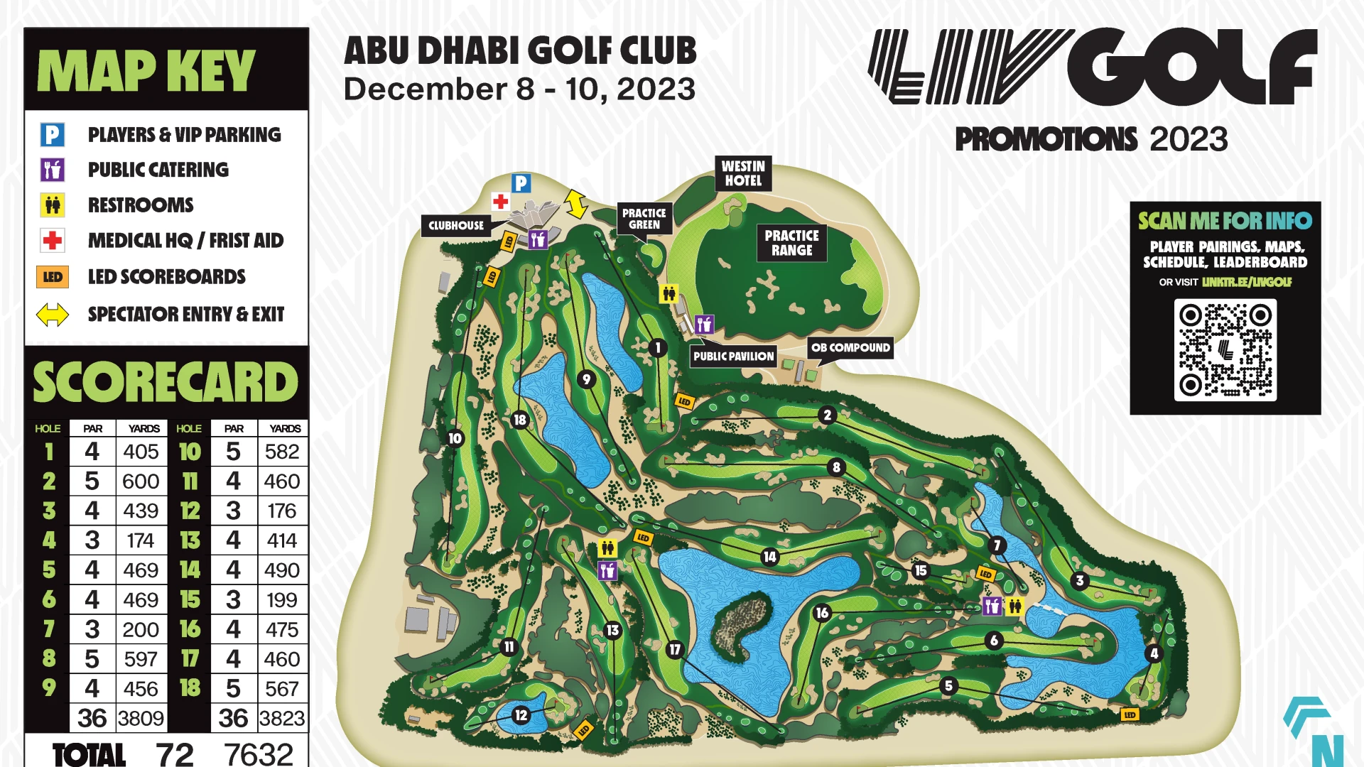 Abu Dhabi Golf Club map 28Nov