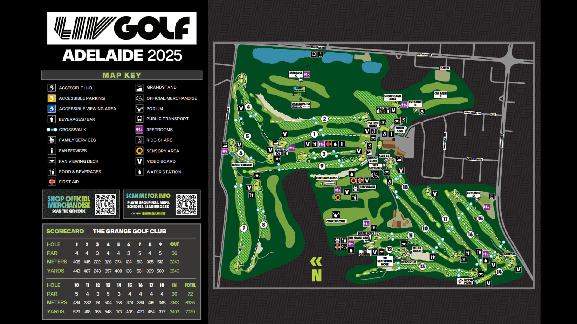 50/50 site map