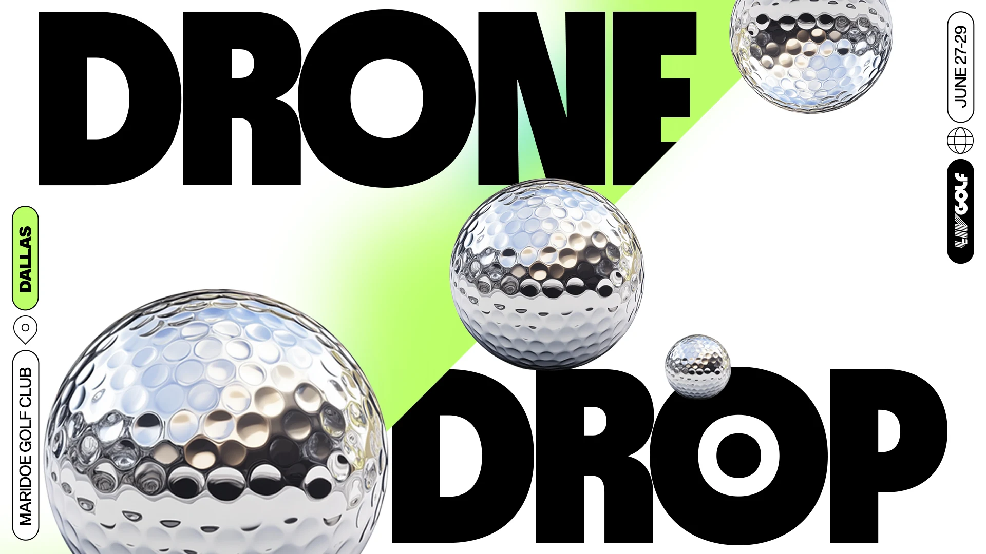 LIV Golf Dallas 2025 Drone Drop