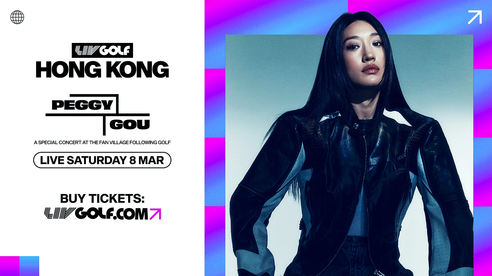 Superstar DJ Peggy Gou to headline LIV Golf Hong Kong