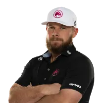 Tyrrell Hatton of Legion XIII poses for a portrait during the practice round before the start of LIV Golf Riyadh at Riyadh Golf Club on Tuesday, Feb. 04, 2025 in Riyadh, Saudi Arabia. (Photo by Montana Pritchard/LIV Golf)