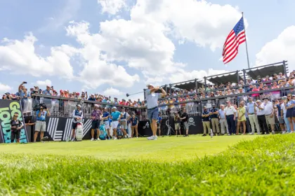 Bryson DeChambeau at Trump Bedminster