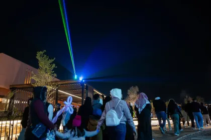 An overview during the second round of LIV Golf Riyadh at Riyadh Golf Club on Friday, February 07, 2025 in Riyadh, Saudi Arabia. (Photo by Montana Pritchard/LIV Golf)