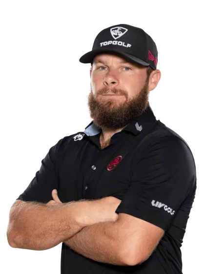 Tyrrell Hatton of Legion XIII poses for a portrait during the practice round before the start of LIV Golf Dallas at Maridoe Golf Club on Wednesday, June 25, 2025 in Carrollton, Texas. (Photo by Montana Pritchard/LIV Golf)