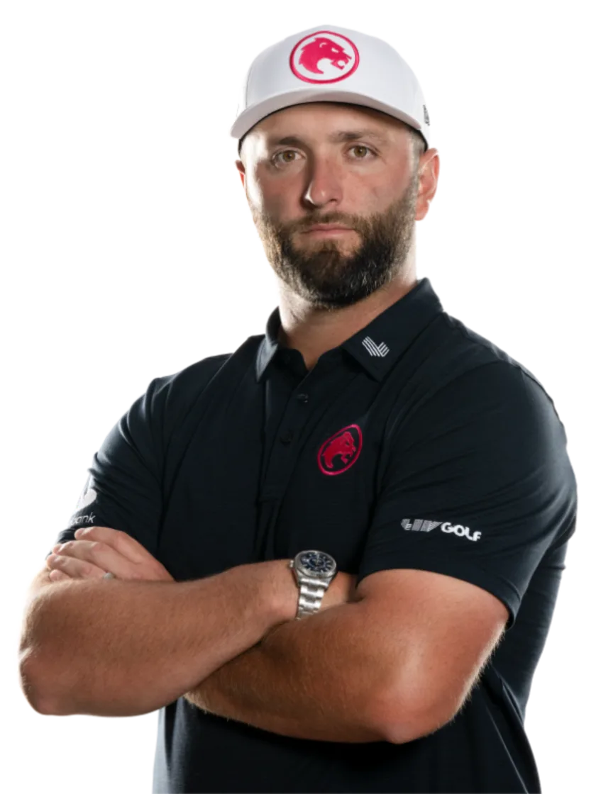 image: Jon Rahm angled Singapore 2024